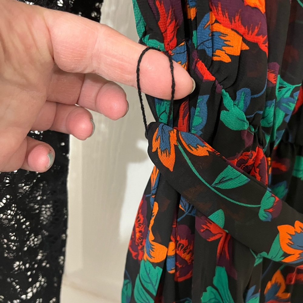 Torrid floral lace maxi dress, 0 - Picture 4 of 8